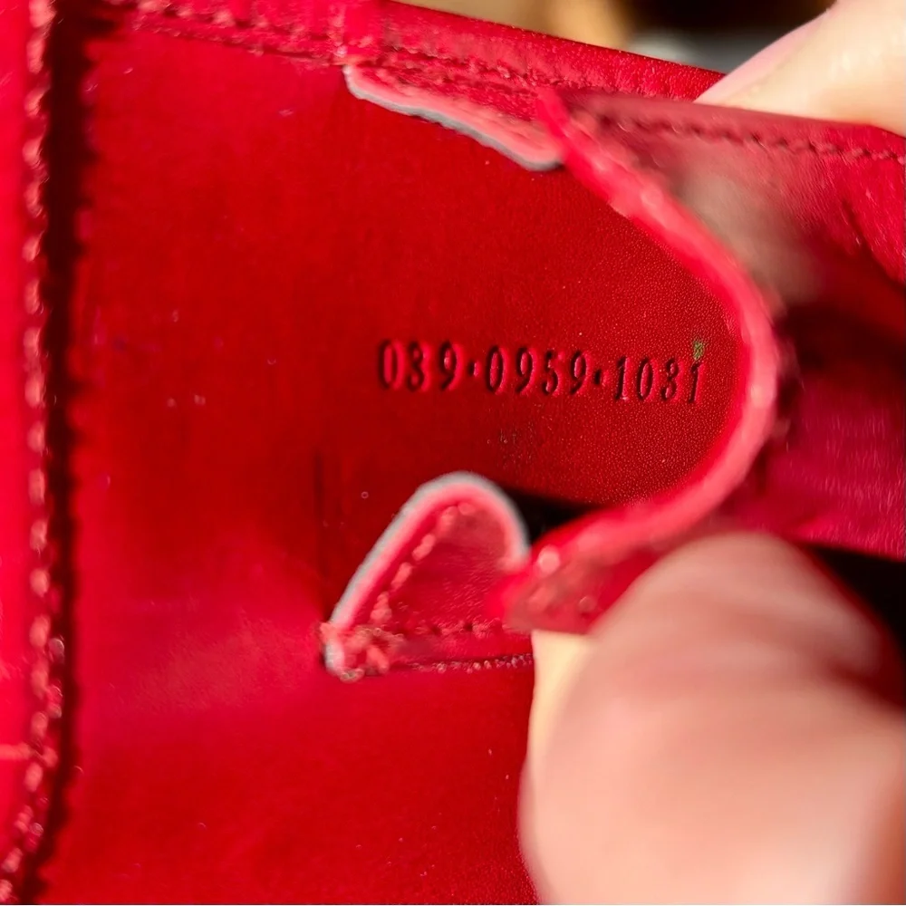 GUCCI Red GG Monogram Canvas Pen/Pencil Case Luxury Desk Accessory
Made in Italy - Picture 16 of 16